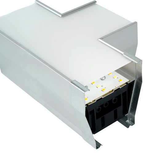 Светильник коннектор Feron AL4036T 5W 550Lm 3000К-4000К-6400K, T-образный, с ручным переключением режимов, серебро, 160*115*70мм возмож. соедин. в линию, серия RetailRay фото 6