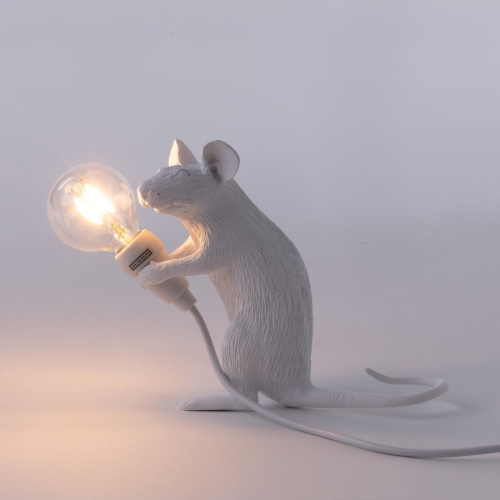 Настольная лампа Mouse Lamp Sitting USB фото 5