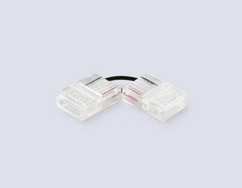 Соединитель угловой AMBRELLA LIGHT ILLUMINATION COB 12/24V для лент 12mm (2 конт.) (10шт. в комплекте) GS6871