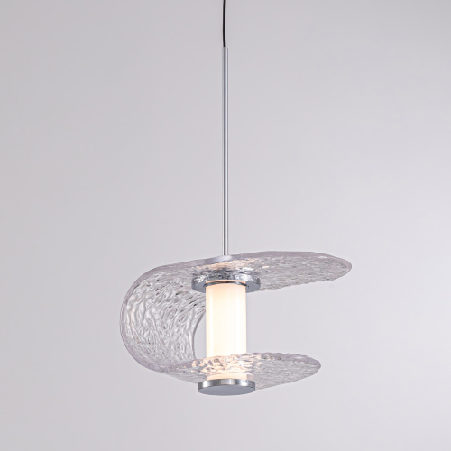 Подвесной светильник MD24020901-1A chrome/clear фото 2