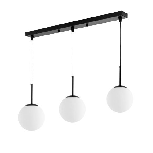 Подвесная люстра Lumina Deco Fredica LDP 6030-3-PR BK Подвесная люстра Lumina Deco Fredica LDP 6030-3-PR BK