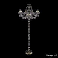 Торшер с хрустальными подвесками 1410T1/10/300-210 G V7010 Bohemia Ivele Crystal (Богемия Ивеле Кристалл)
