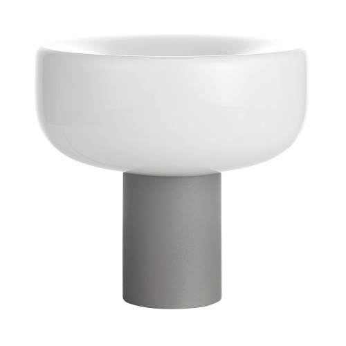 SL6014.504.01 Прикроватная лампа ST-Luce Серый/Молочный E27 1*40W RIPPLE фото 3