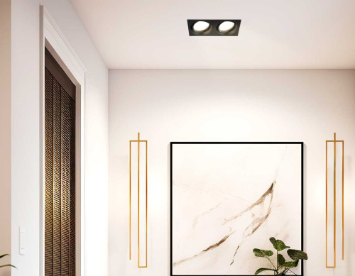 Светильник встраиваемый поворотный AMBRELLA LIGHT TECHNO SPOT TN6661 фото 5