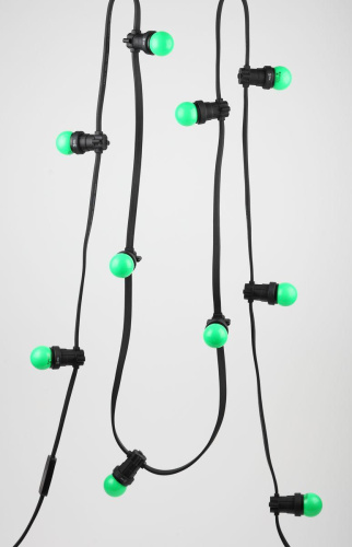 Лампа светодиодная ЭРА E27 1W 3000K зеленая ERAGL45-E27 Б0049574 фото 5