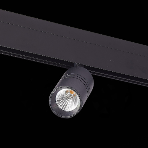 ST365.446.07 Магнитный трековый светильник Черный LED 1*7W 4000K 595Lm Ra>90 36° IP20 D44xH90 48V SKYLINE 48 фото 7
