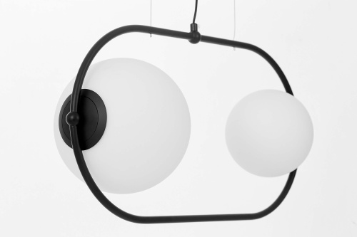 Подвесной светильник Lumina Deco Panari LDP 1210-2-PR BK фото 5