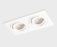 SAG203-4 white/white светильник встраиваемый поворотный