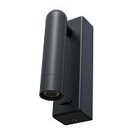 Бра 3W 180LM 3000K, черный Omega Lightstar 200737