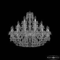 Люстра хрустальная 1409/16+8+4/300 Ni Bohemia Ivele Crystal (Богемия Ивеле Кристалл)