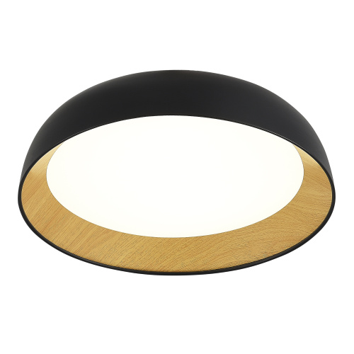 SLE1812-402-01 Светильник потолочный Черный, Древесный/белая LED 1*36W 4000K MUSE фото 3