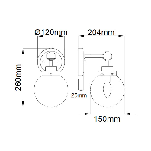 Бра Elstead Lighting, Арт. KULA1 фото 5