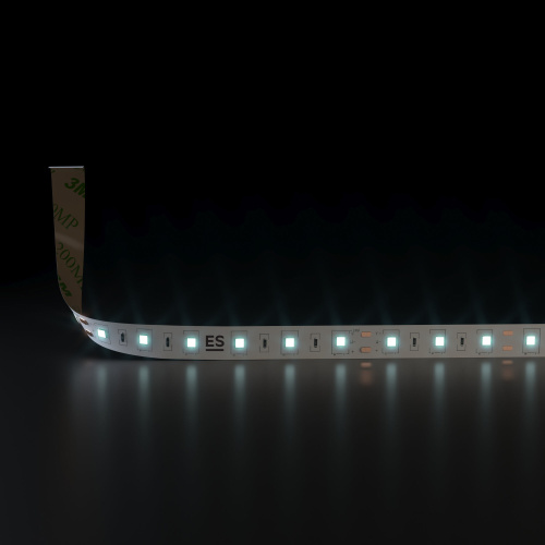 Светодиодная лента 24 В 14,4 Вт/м 60 Led/м 5050 IP20, холодный белый 6500K, 5 м Лента светодиодная 24V 14,4W 60Led 5050 IP20 холодный белый, 5м фото 2