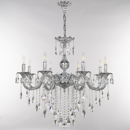 Люстра с хрустальными подвесками AL79101/8/250 B NW Bohemia Ivele Crystal (Богемия Ивеле Кристалл) фото 4