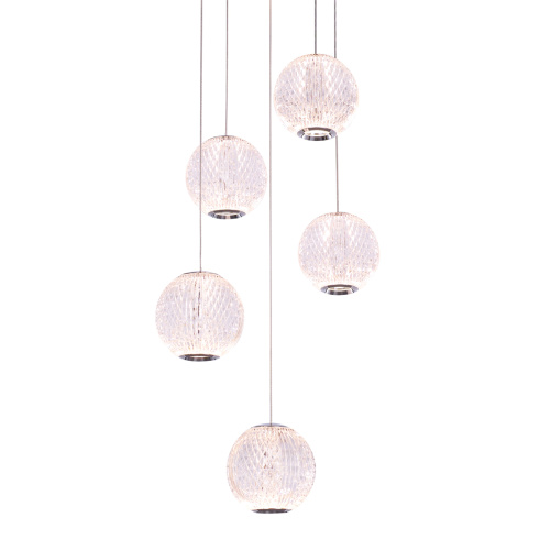 Подвесной светильник MD20001012-5A chrome фото 2