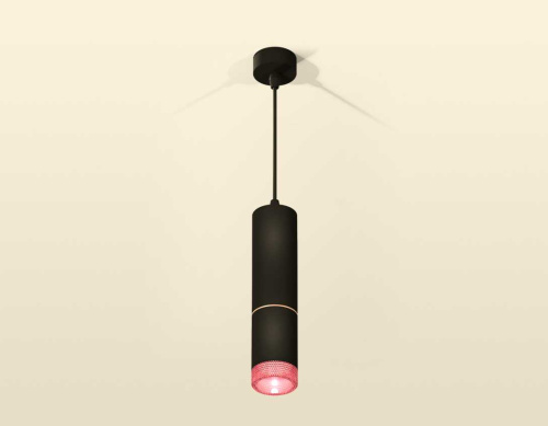 Комплект подвесного светильника Ambrella light Techno Spot XP6313030 SBK/PI черный песок/розовый (A2302, C6343, A2063, C6313, N6152) фото 3