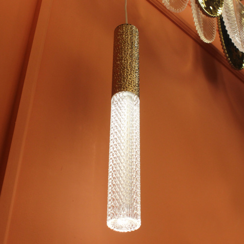 Подвесной светильник Cloyd FAGOTT P1 / выс. 38 см - золото (арт.10669) фото 3