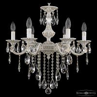 Люстра с хрустальными подвесками AL78101/6/175 B WMG Bohemia Ivele Crystal (Богемия Ивеле Кристалл)