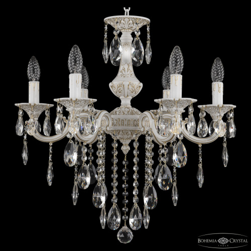 Люстра с хрустальными подвесками AL78101/6/175 B WMG Bohemia Ivele Crystal (Богемия Ивеле Кристалл)