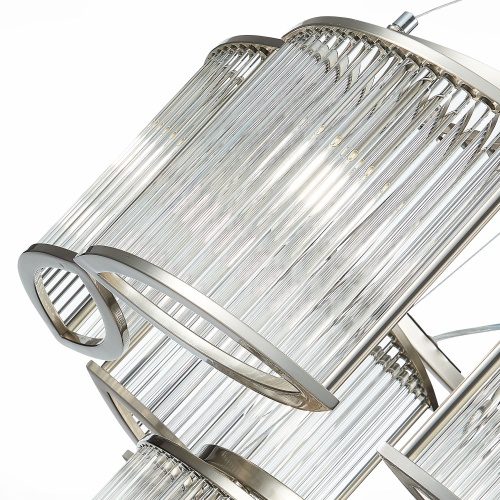 SL1627.103.11 Люстра подвесная ST-Luce Хром/Прозрачный E14 11*40W VELLETRI фото 2