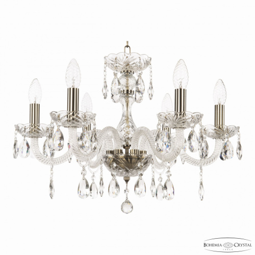 Люстра хрустальная 117/6/195 Pa Bohemia Ivele Crystal (Богемия Ивеле Кристалл)