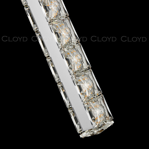 Подвесной светильник Cloyd ELATA P1 / выс. 38 см - хром (арт.11559) фото 4