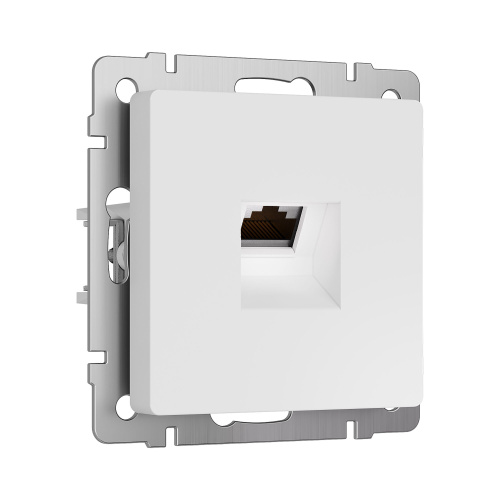 Розетка Ethernet RJ-45 cat. 6A экранированная (белый матовый) W5120001 фото 3