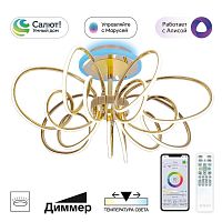 Потолочная светодиодная люстра Citilux Salma Smart CL224A172