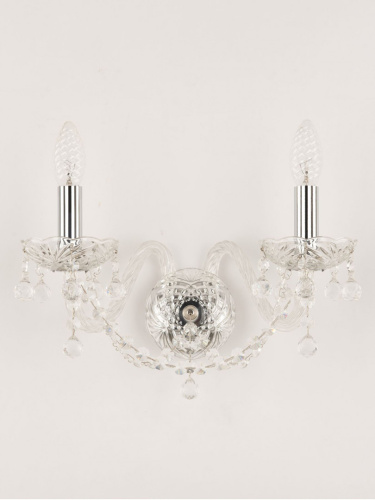 Бра хрустальные 108B/2/165 Ni Bohemia Ivele Crystal (Богемия Ивеле Кристалл)