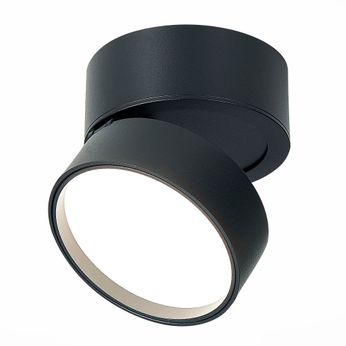 ST651.442.14 Светильник потолочный поворотный Черный LED 1*14W 4000K 1 100Lm Ra>90 120° IP20 D105xH8 Накладные светильники фото 3
