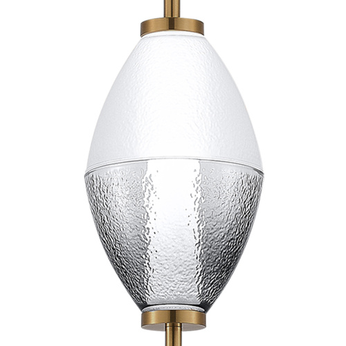 SL6130.403.15 Светильник подвесной ST-Luce Черный/Белый, Дымчатый LED 1*16W 3000K ICE фото 4