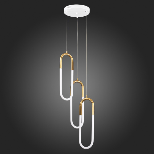 SL1579.303.03 Светильник подвесной ST-Luce Латунь/Латунь, Белый LED 3*14W 3000K MOFISTO фото 6