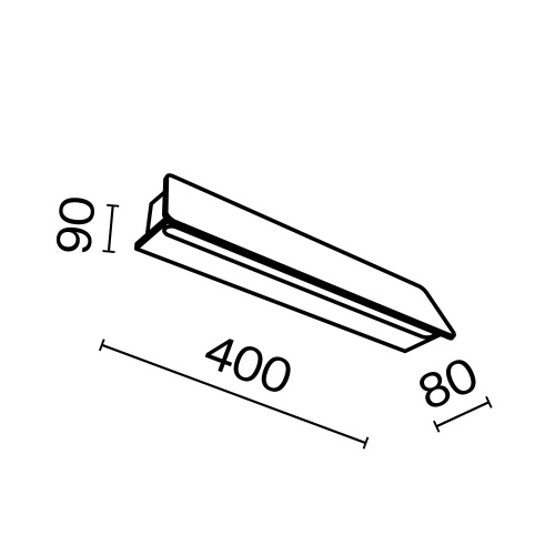 Уличный настенный светильник Outdoor O429WL-L10GF3K фото 3