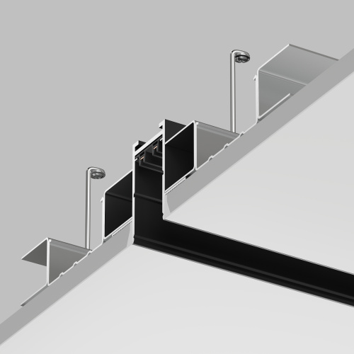 TR2012-BK Встраиваемый шинопровод SMART 2м под ГКЛ, черный фото 6