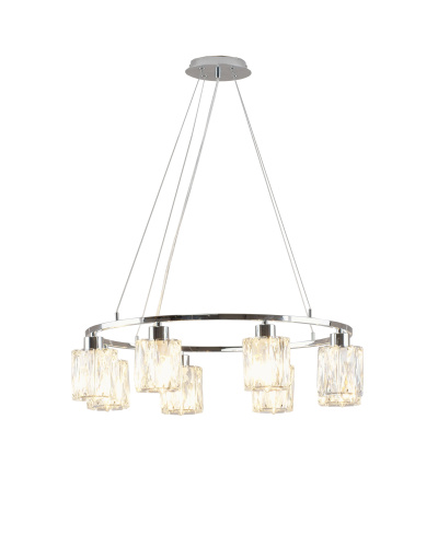 Люстра подвесная Moderli V11708-8P Prismique Люстра подвесная Moderli V11708-8P Prismique