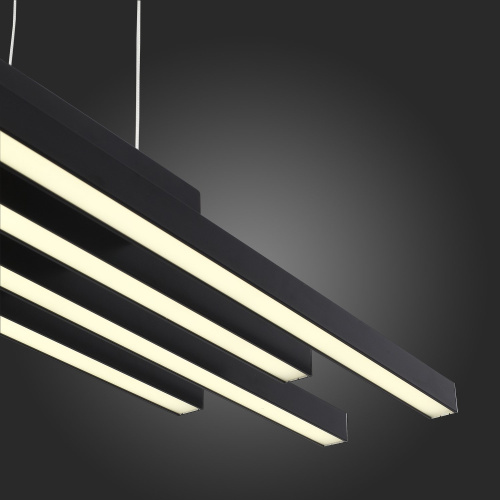 SL933.403.04 Люстра подвесная ST-Luce Черный/Белый,Черный LED 1*38W 3000K/4000K/6000K SAMENTO фото 3