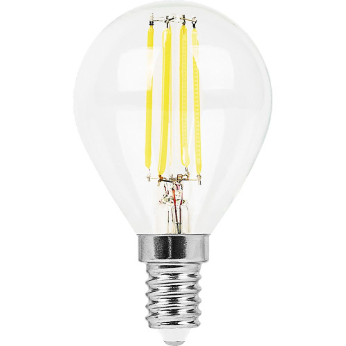 Лампа светодиодная Feron LB-52 Шарик E14 7W 230V 4000K фото 2