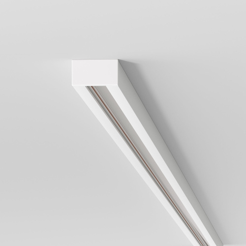 Однофазный шинопровод белый 2м 85080/00 фото 5