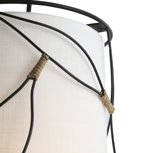 SL6228.403.01 Светильник подвесной ST-Luce Черный/Бежевый E27 1*60W ROOT фото 3