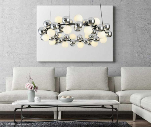 Люстра подвесная Alfa Light F1824-05 800*800*1500mm G9*14