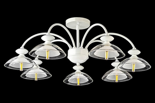 Потолочная люстра Arti Lampadari Noventa E 1.1.7 W фото 4