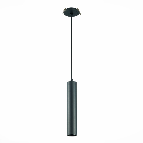 ST151.408.01 Встраиваемый подвесной светильник Черный GU10 1*50W  IP20 D54xH290 220V Без ламп Подвесные светильники фото 7