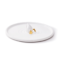 Блюдо Duffy Diving Duck Gold