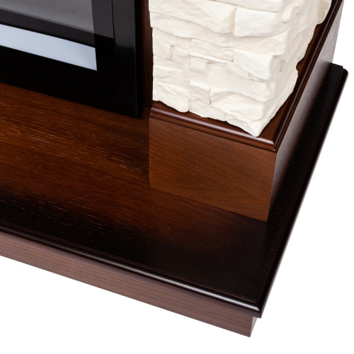 Электрокамин RealFlame Michigan 50 NT орех с очагом Saphir 50 фото 6