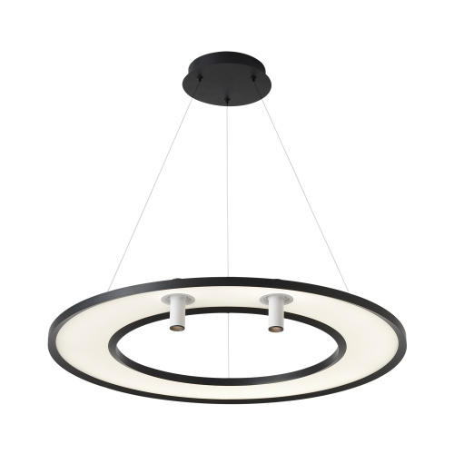 Светильник подвесной Crystal Lux CONTOUR SP50W LED BLACK фото 3 Светильник подвесной Crystal Lux CONTOUR SP50W LED BLACK фото 3