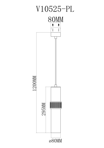 Светильник подвесной Moderli V10525-PL Salem фото 2