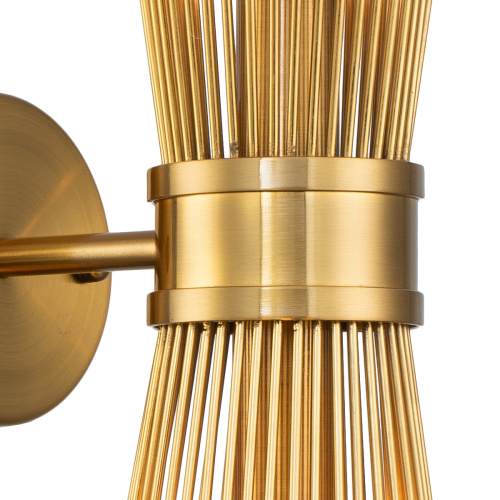 Настенный светильник Romeo 2 brass фото 2