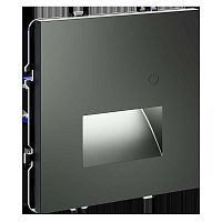 Подсветка светодиодная встраиваемая Voltum S70 с датчиком, (титан) VLS070706