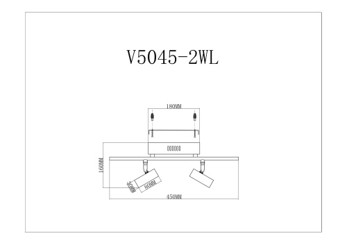 Светодиодный спот Moderli V5045-2WL Right фото 2