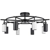 Комплект с потолочной люстрой Lightstar Rullo (571718+214437-4+214436-4) LR718374364